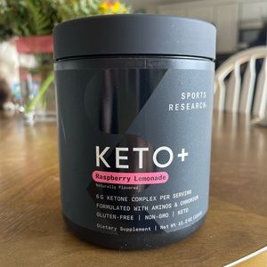 KETO+ Raspberry Lemonade Mix -11.2 oz/30 servings